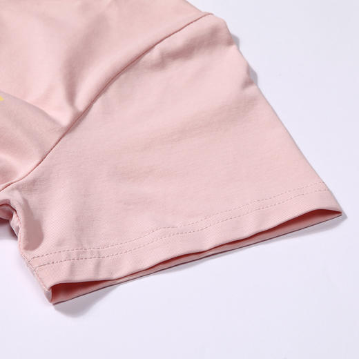 都市丽人亲情蜜语眯雅佳生活家居春夏睡衣男女童32支纯棉单面家居服薄款短袖短裤童装棉质套装JH49A2 商品图10