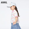 女童清凉POLO衫翻领短袖新款安奈儿童装实体店同款XG421837 商品缩略图2