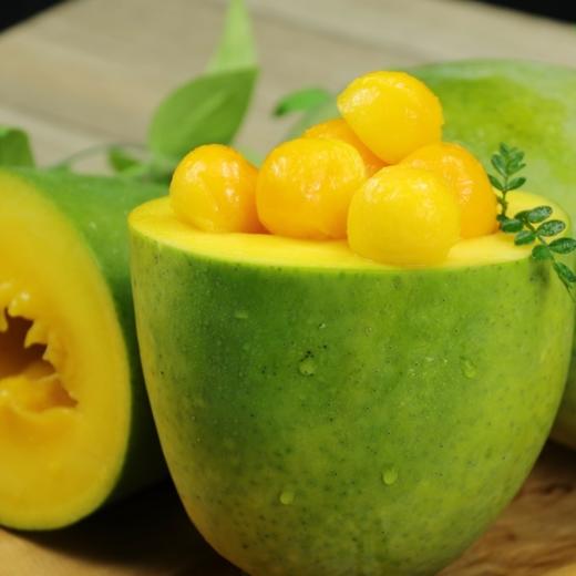 【大青芒】肉厚细腻爆汁高甜、奶油般顺滑无纤维 核薄可食率90%以上，不打药 自然生长，生吃甜品饮品沙拉 商品图7