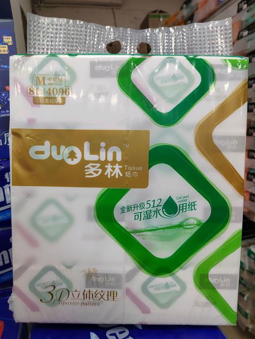 多林亲净512抽纸M 8包装 商品图0