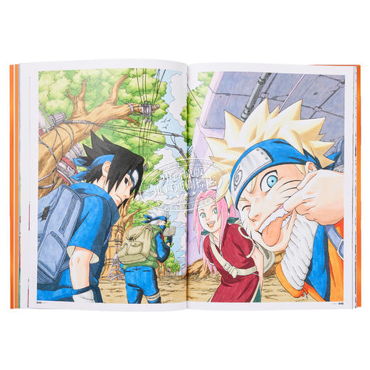 【中商原版】画集 NARUTO 火影忍者插画集 岸本齐史 集英社 NARUTO ナルト イラスト集 漩涡鸣人 宇智波佐助 日文原版画集 商品图6