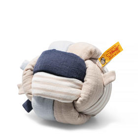 Steiff史戴芙 原创系列-宝宝有机棉绳结训练球（12厘米高）STEC242793