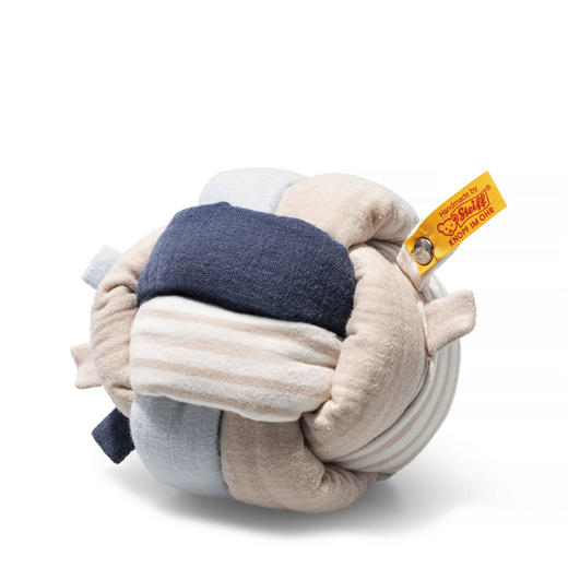 Steiff史戴芙 原创系列-宝宝有机棉绳结训练球（12厘米高）STEC242793 商品图0