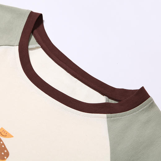 都市丽人生活家居春夏睡衣女32支CVC单面家居服薄款短袖短裤女士棉质套装LH42B6 商品图3