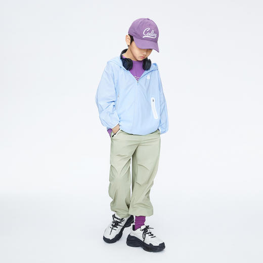 男童运动Q弹夏季单裤裤子新款安奈儿童装实体店同款AB426621 商品图3