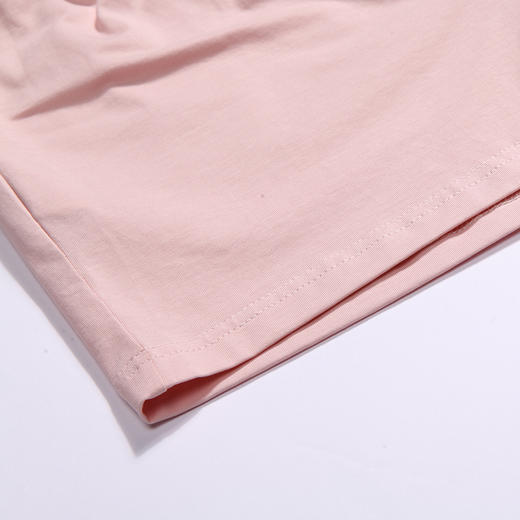 都市丽人眯雅佳生活家居春夏睡衣男女童32支纯棉单面家居服薄款短袖短裤童装棉质套装JH49A5 商品图10