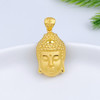 【限时克减150元】足金 【精品】3D硬金空心佛头吊坠(AR3DDZ00009-4)预售产品下单后不退款不退货不换货不补差价 商品缩略图0