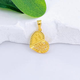 【限时克减150元】足金999.99 【精品】五9黄金爱心吊坠心形吊坠爱心绕线吊坠(ACDZ00303)（预售产品下单后不退款不退货不换货不补差价）（预售产品下单后不退款不退货不换货不补差价）