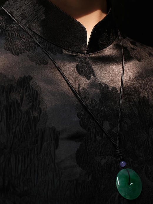 盛唐牡丹 |凤凰纹冠乐绉女上衣 商品图1