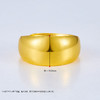 【限时克减150元】足金999.9 实心内福光面活口光圈戒光圈蛇肚戒（最宽处约10mm）(JZ00674-03)（预售产品下单后不退款不退货不换货不补差价） 商品缩略图3
