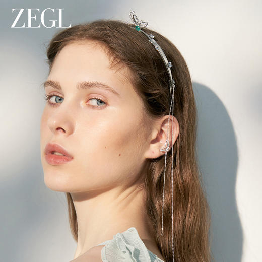 ZEGL设计师精灵之舞系列蝴蝶发箍女款高级感洋气时尚头饰发卡发饰 商品图2