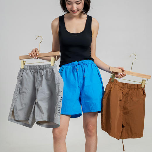 【速干面料】松紧腰户外休闲短裤 商品图0