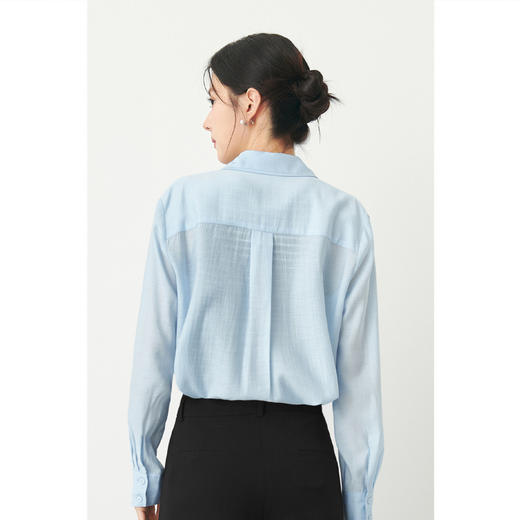 【严选】诗凡黎春基础醋酸品质衬衫SF3420551 商品图4