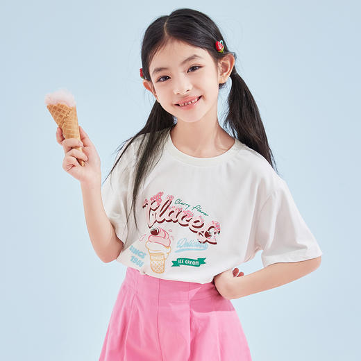 笛莎Deesha T恤2024夏季新款时尚短袖T恤 商品图4