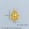 【限时克减150元】足金999.9 叶子形影底吊坠(AF050DZ00030)预售产品下单后不退款不退货不换货不补差价 商品缩略图3