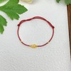 【定价黄金】足金999 #葫芦 #锤纹 古法锤纹葫芦红绳调节成品手串(AKGFSC00281)（预售产品下单后不退款不退货不换货不补差价）（预售产品下单后不退款不退货不换货不补差价） 商品缩略图0