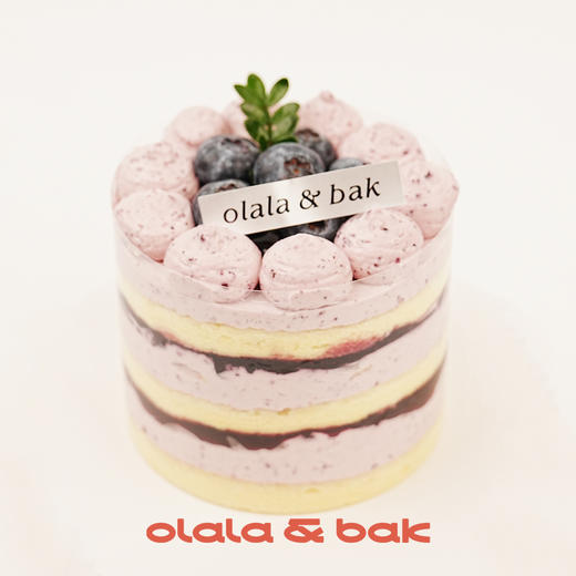 4寸蓝莓奶油蛋糕 商品图0