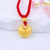 【限时7.5折】【定价黄金】足金 #小胖福 #儿童/宝宝 #小红书 3D硬金空心双面福字锁包小金坨挂绳吊坠小胖福平安锁吊坠金坨成品项链(AA3DDZ00029)预售产品下单后不退款不退货不换货不补差价 商品缩略图0