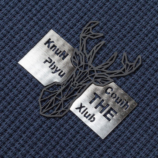 【华夫格含桑蚕丝】罗蒙男士春秋加厚polo衫男长袖t恤男舒适男polo衫 商品图6