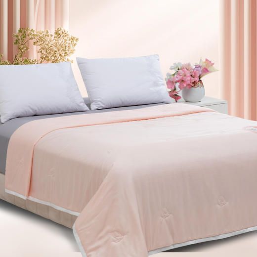 多喜爱 燕吟莱赛尔东方刺绣夏薄被芯（粉霞燕舞/铃兰私语）nt 商品图2