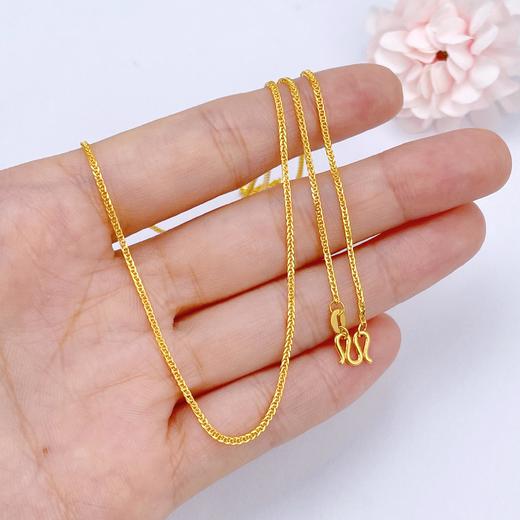 【限时克减150元】足金999 (足金999字印)5G黄金肖邦链项链(5GXL00054-02)（预售产品下单后不退款不退货不换货不补差（预售产品下单后不退款不退货不换货不补差 商品图2