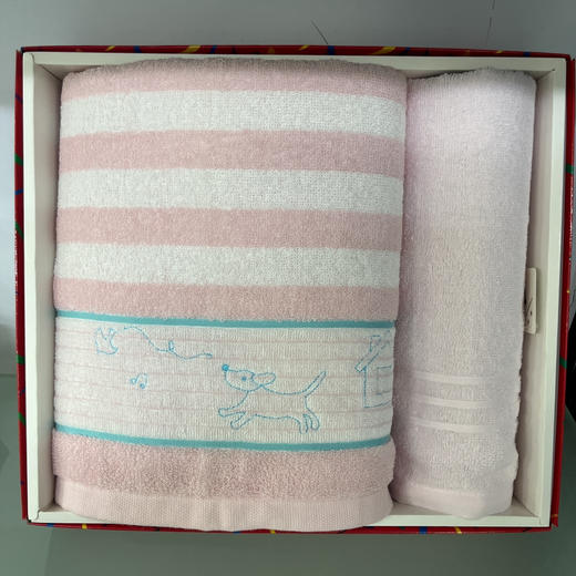 金号1浴巾(小狗)+1毛巾(RC262+GA1131) 商品图0