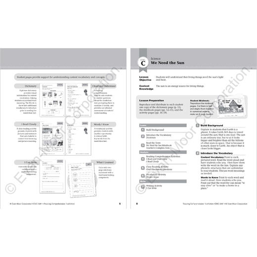 Evan-Moor Reading Comprehension: Nonfiction Grade 1-6阅读理解系列 非虚构类 美国加州教辅 evanmoor 商品图2