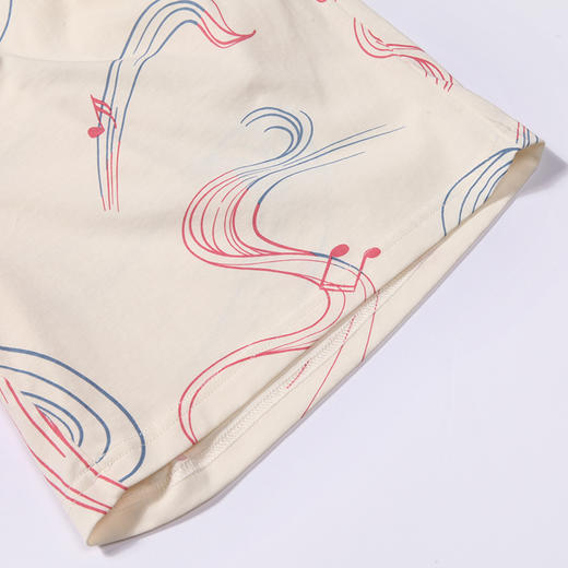 都市丽人生活家居春夏睡衣女32支纯棉单面家居服薄款短袖短裤女士棉质套装LH41D3 商品图9