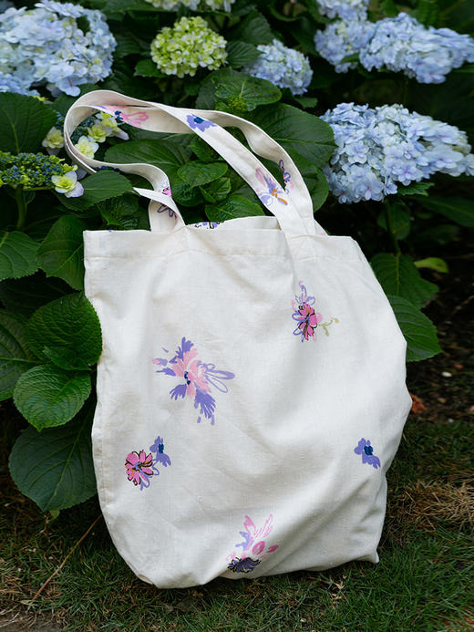 牧衣游 印花斜挎包文艺百搭包包新款休闲 橘落【不支持会员折】 商品图1