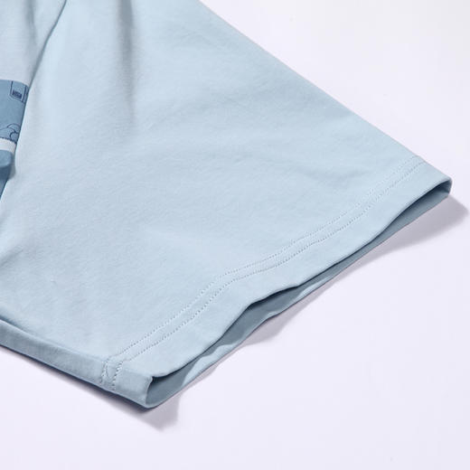 都市丽人亲情蜜语都市锋尚好睡好眠春夏睡衣男32支CVC单面家居服薄款短袖短裤男士棉质套装FH40A8 商品图8