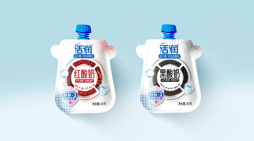 【雪兰送奶到家】活润红/黑/紫风味发酵乳自立袋160g 【仅支持昆明/贵阳/太平配送】 每日配送上门 商品图2