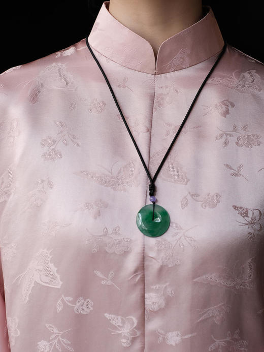 盛唐牡丹 |蝶恋花真丝女上衣 商品图2