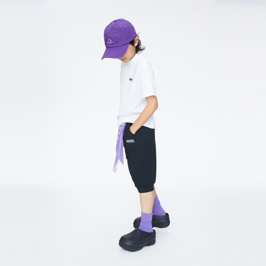 男童弹力七分裤裤子新款安奈儿童装实体店同款AB426608 商品图5