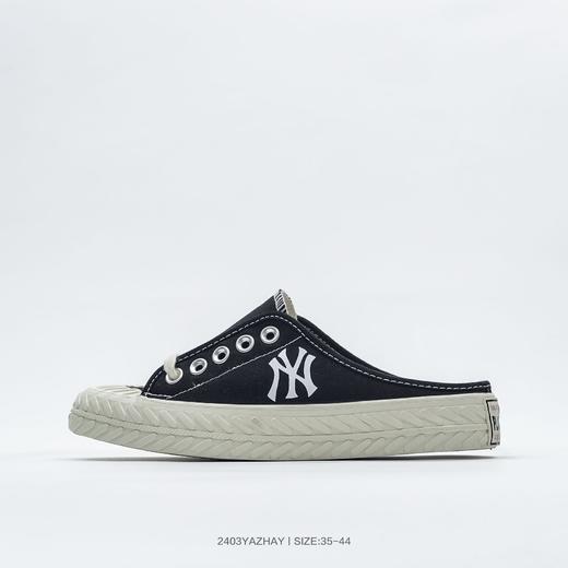 MLB/美国职业棒球大联盟 - PLAY BALL系列饼干鞋NY洋基队低帮半拖休闲帆布板鞋 商品图0
