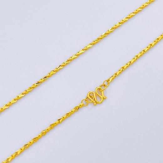 【限时克减128元】足金999.9 美妆项链(XL00374)（预售4-7天发货，下单后不退款不退货不补差价） 商品图0