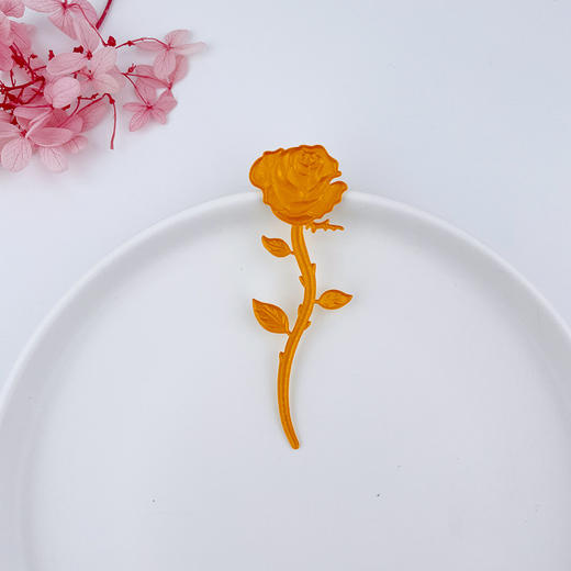 【线上黄金屋】【定价黄金】足金999 投资金纪念收藏礼品黄金玫瑰花摆件（配红包、亚克力盒）(YCBKJC00039)（预售产品下单后不退款不退货不换货不补差价） 商品图6