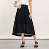 谜底通勤感半身裙女2024夏季新品文艺风柔软中长款半裙242MB0708 商品缩略图0