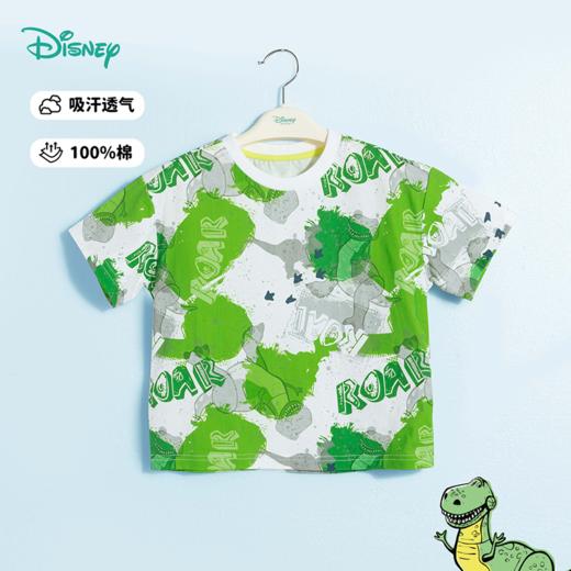 【商城同款】迪士尼潮童夏季纯棉透气短袖T恤232DS1036 商品图1