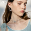 ZEGL设计师精灵之舞系列叠戴蝴蝶项链女款2024新款颈链锁骨链饰品 商品缩略图3