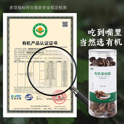 自营-有机茶树菇80g/罐 商品图4