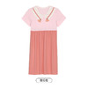 都市丽人眯雅佳生活家居春夏睡衣女童针织人棉家居服薄款短袖裙童装棉质裙装JH46A2 商品缩略图9