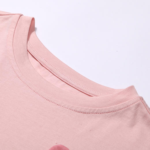 都市丽人眯雅佳生活家居春夏睡衣男女童32支纯棉单面家居服薄款短袖短裤童装棉质套装JH42A6 商品图9