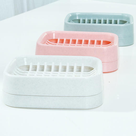 茶花  A22001圆润香皂盒3个 商品图1