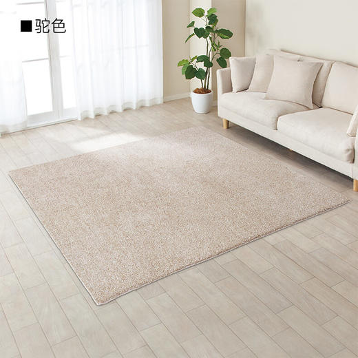 PB长毛绒地毯 素色 驼色 200x240 商品图3
