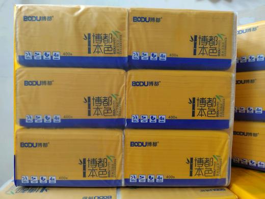 博都本色生态竹本抽纸6包装 商品图1