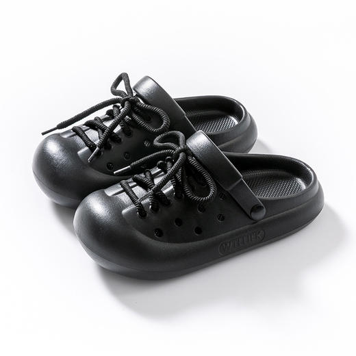 【一鞋两穿，舒适柔软！】2024新款洞洞鞋，女ins韩版EVA系带包头凉拖鞋，夏季防滑外穿沙滩-QA 商品图6