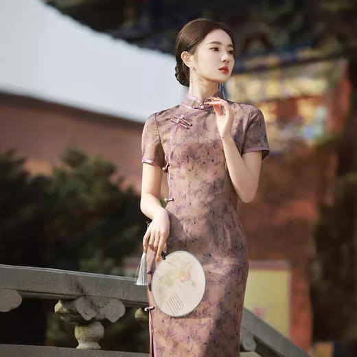 复古中国风，改良版日常可穿旗袍TX-8328 商品图1