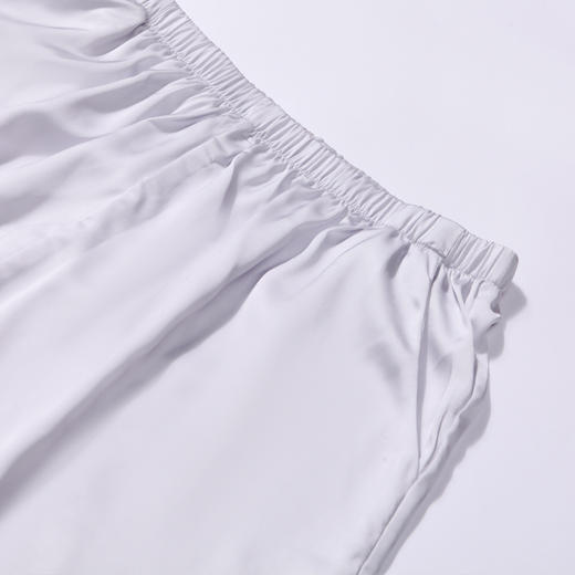 都市丽人生活家居春夏睡衣女冰雪丝印花家居服薄款短袖短裤女士丝质套装LH41D7 商品图8