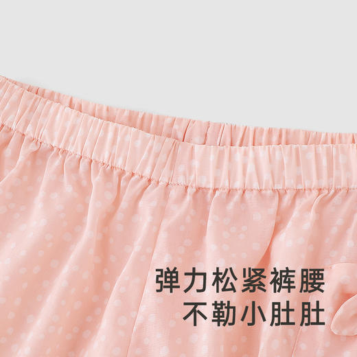 【商场同款】英氏儿童裤子春夏清凉中裤女童牛仔裤新款休闲裤 商品图1