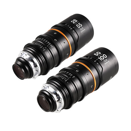 LAOWA老蛙 Nanomorph系列 S35画幅  1.5X轻量化变宽变焦电影镜头（28-55mm/50-100mmT2.9） 商品图6